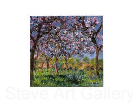 Claude Monet Printemps a Giverny France oil painting art